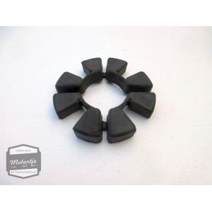 Kawasaki GPX600R transmissierubber / tandwielrubber / tandwiel transmissie drager rubbers 
